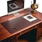 Dacasso Chocolate Brown Leather 38" x 24" Desk Mat without Rails PR-3411 - alternate 7